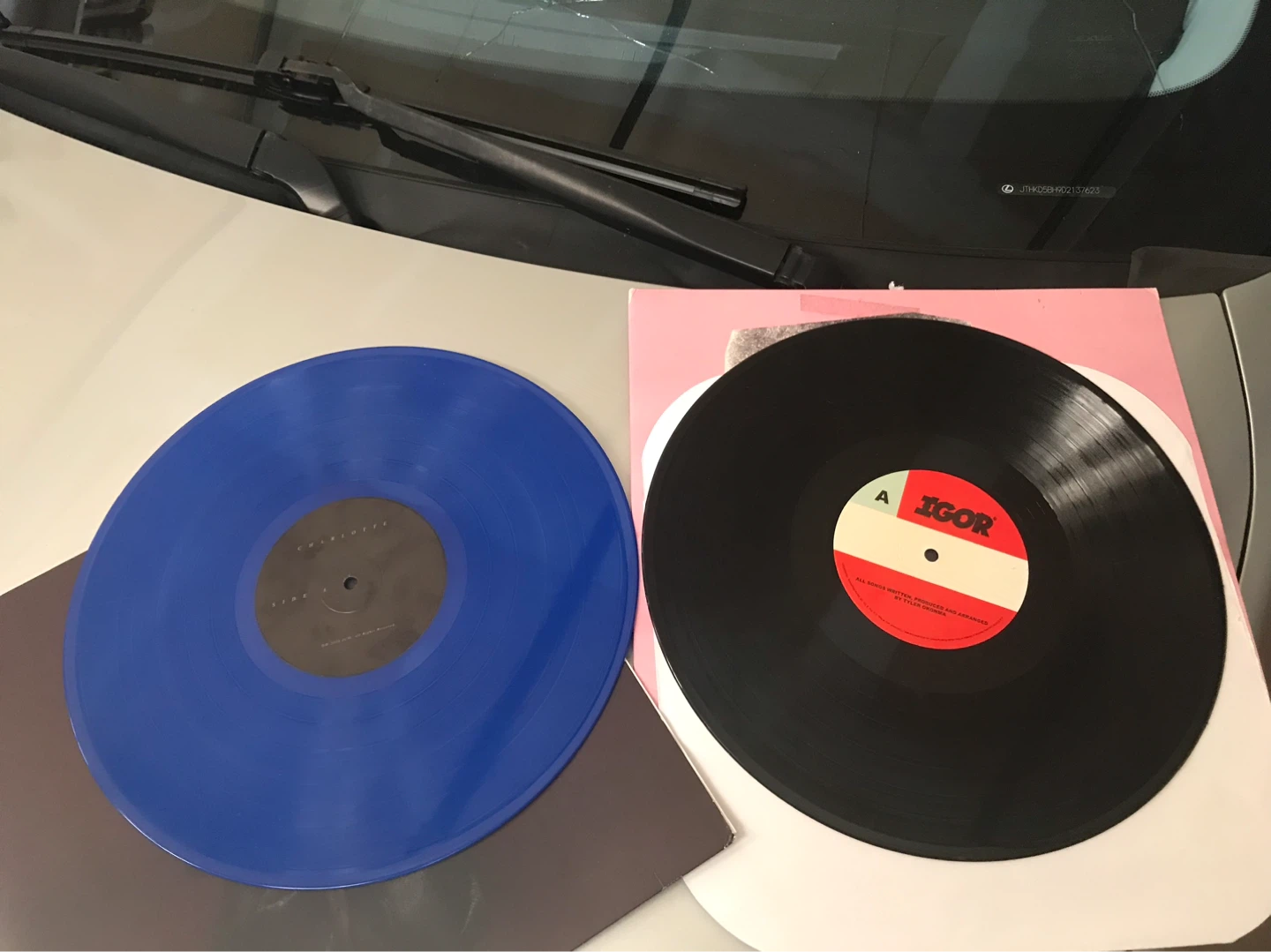vinyl records!