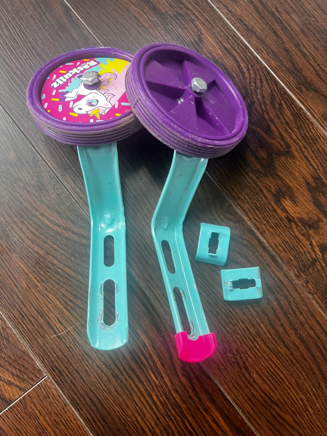 Kids Training Wheels - Purple & Teal - photo 2