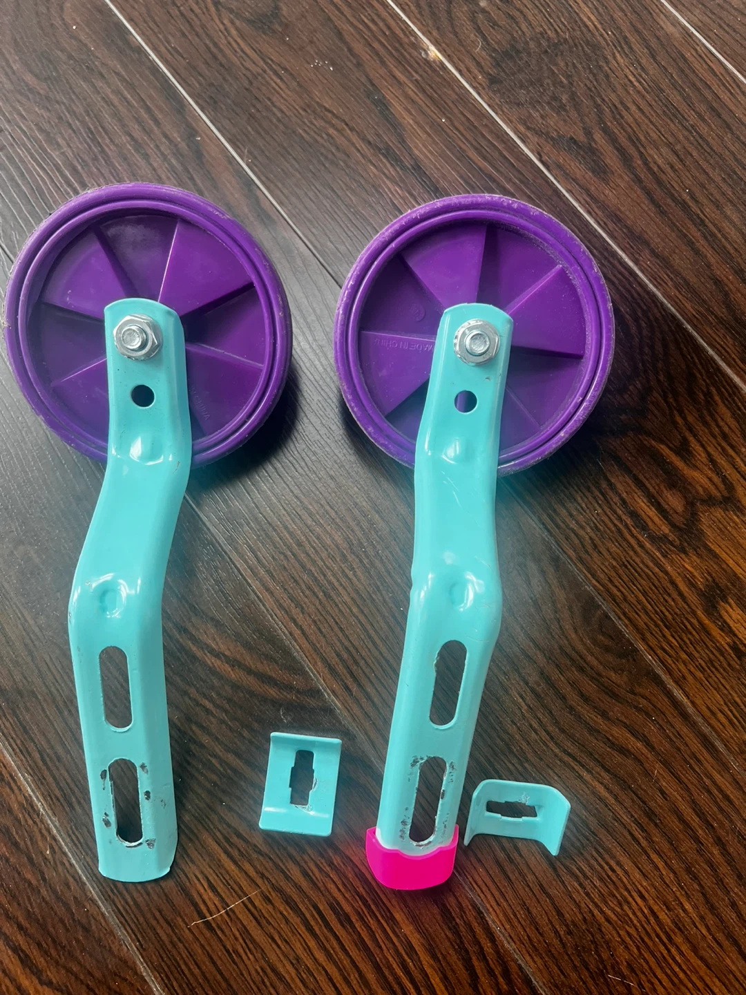 Kids Training Wheels - Purple & Teal