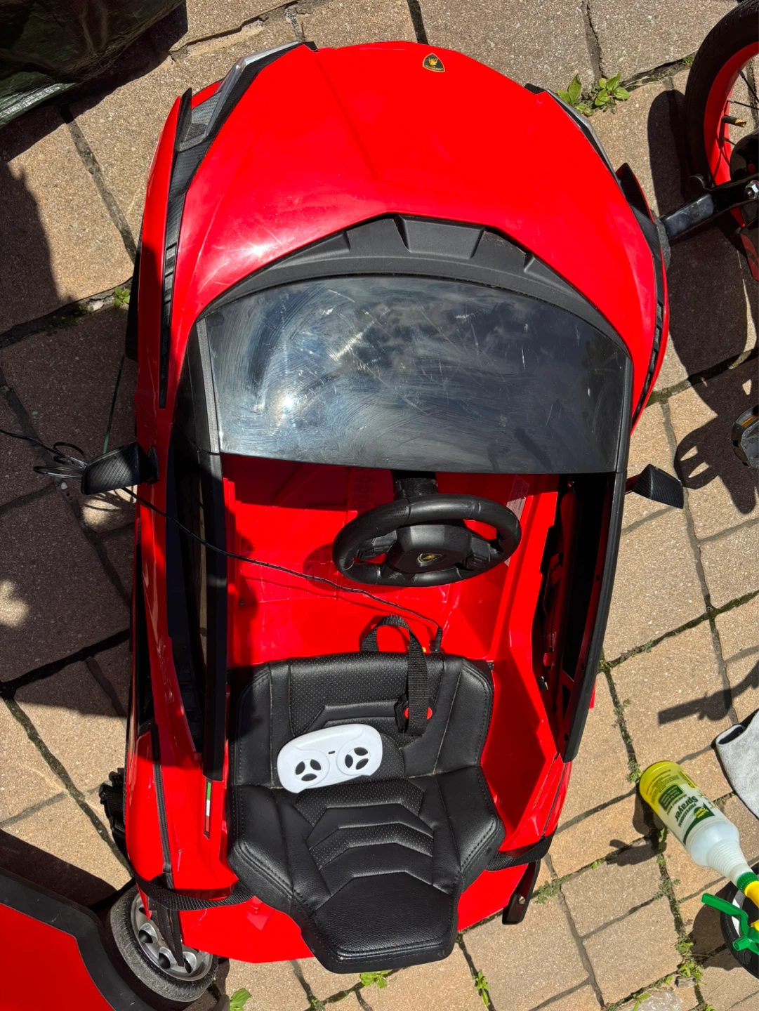 ⚽️ Kids Ride-On Lamborghini SIAN Electric Toy Car - Red - photo 3