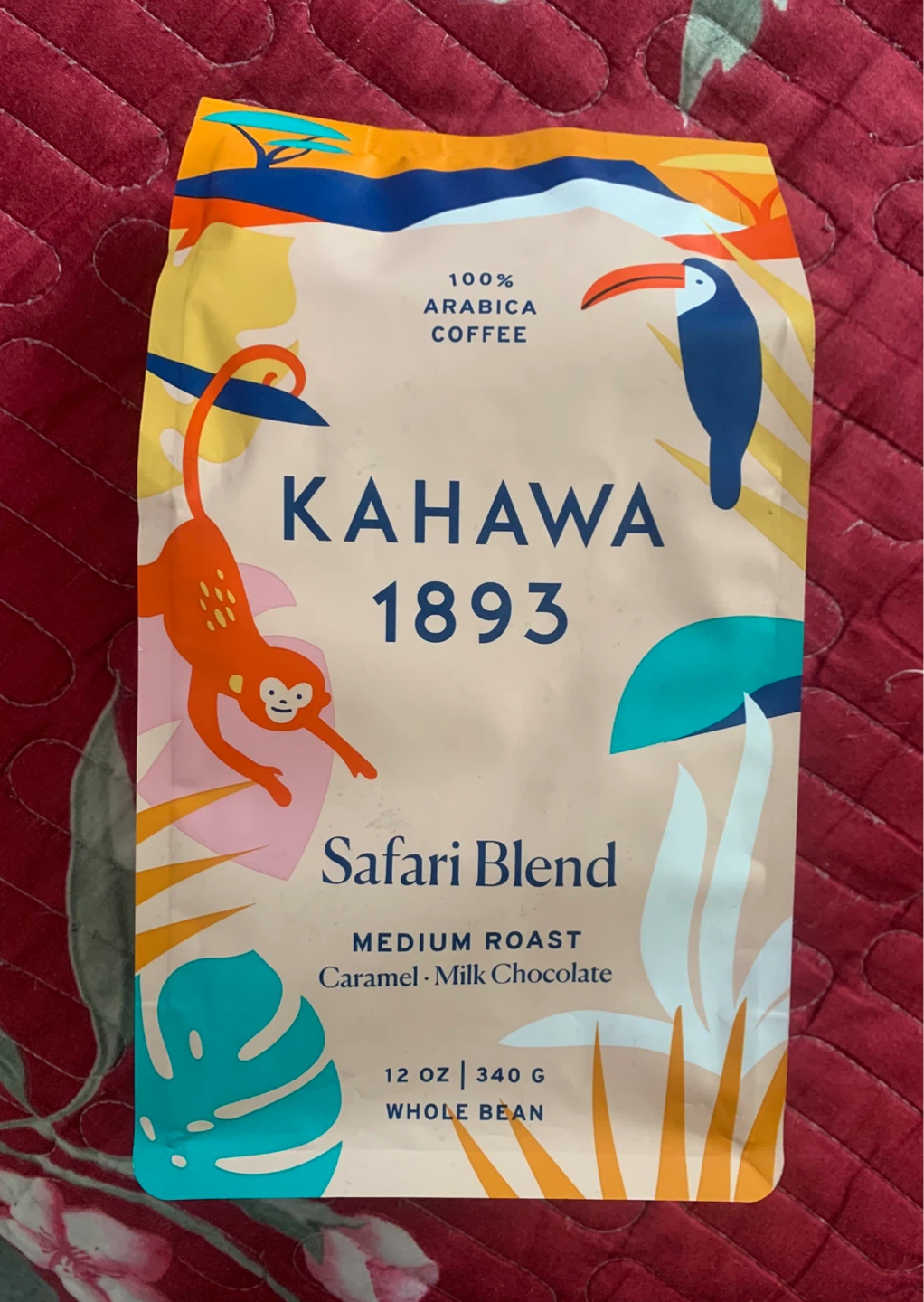 ⚽ Kahawa 1893 Safari Blend Whole Bean Coffee