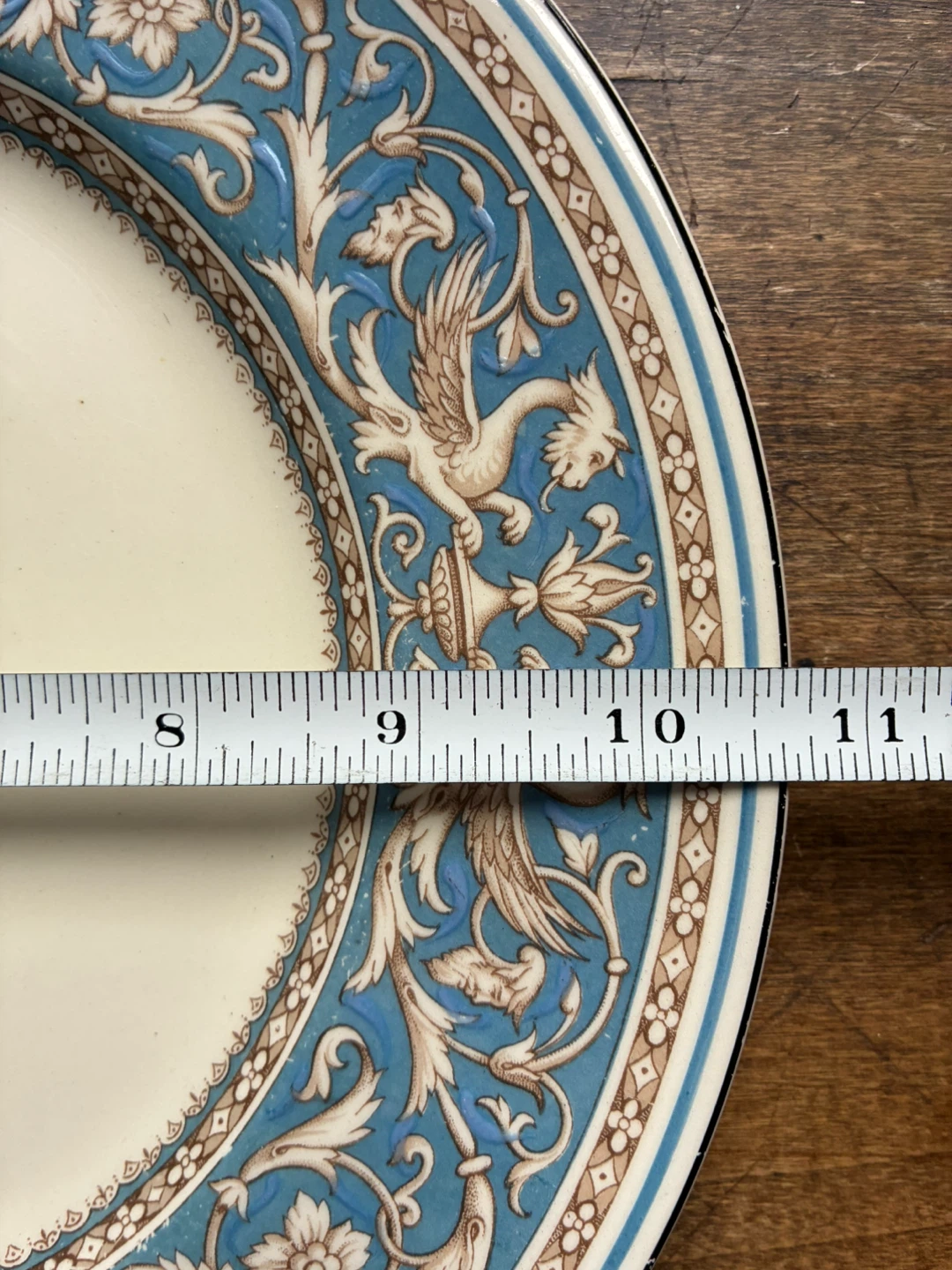 Vintage Medici Myott Royal Staffordshire  10” Dinner Plate China - photo 5