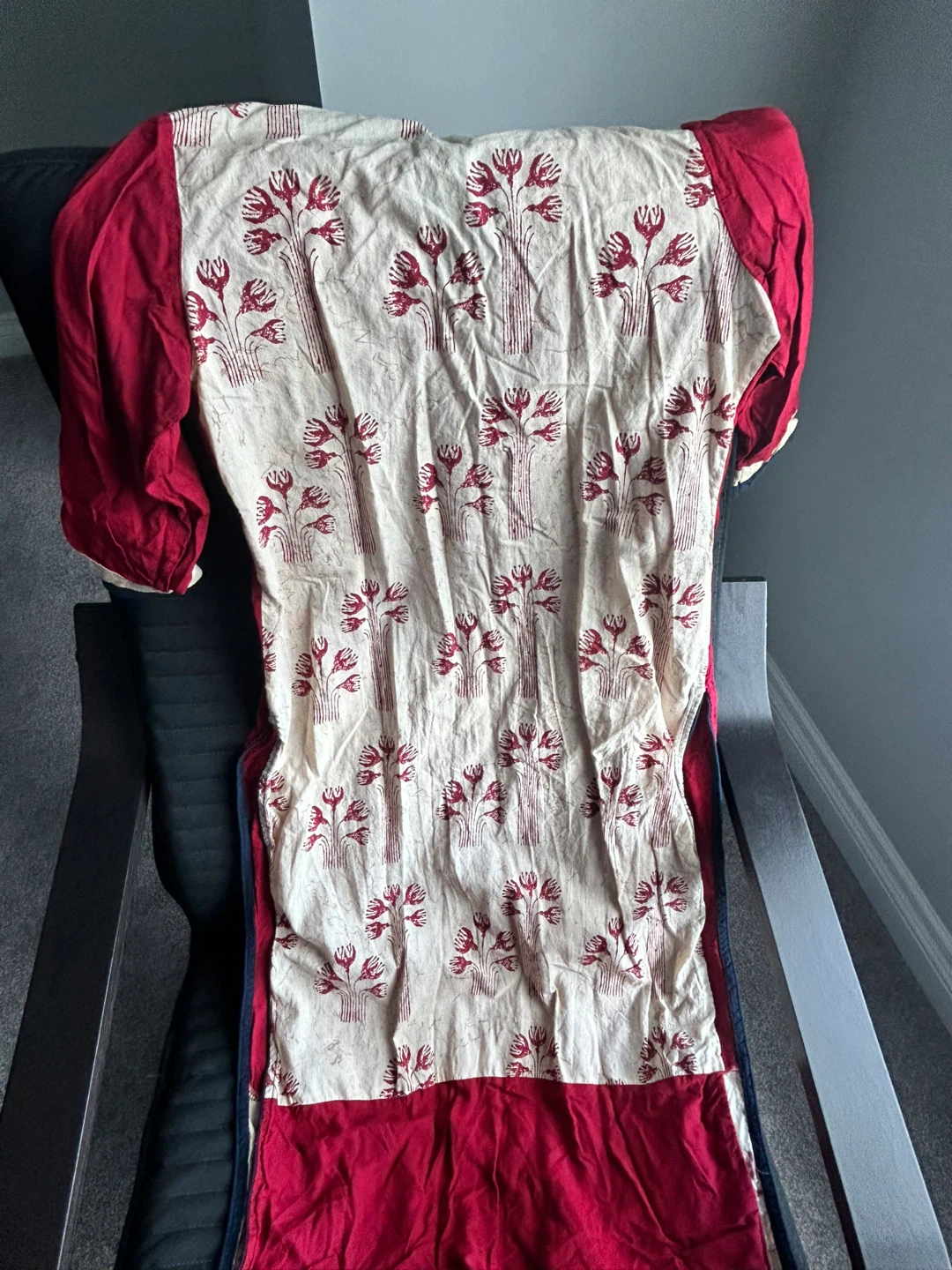 Small - Embroidered Long Kurti Tops - photo 5