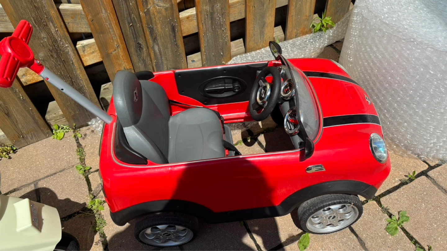 Kids Mini Cooper Ride-On Push Car ⚽️ - photo 2