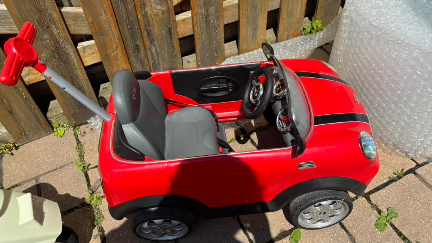 Kids Mini Cooper Ride-On Push Car ⚽️ - photo 4