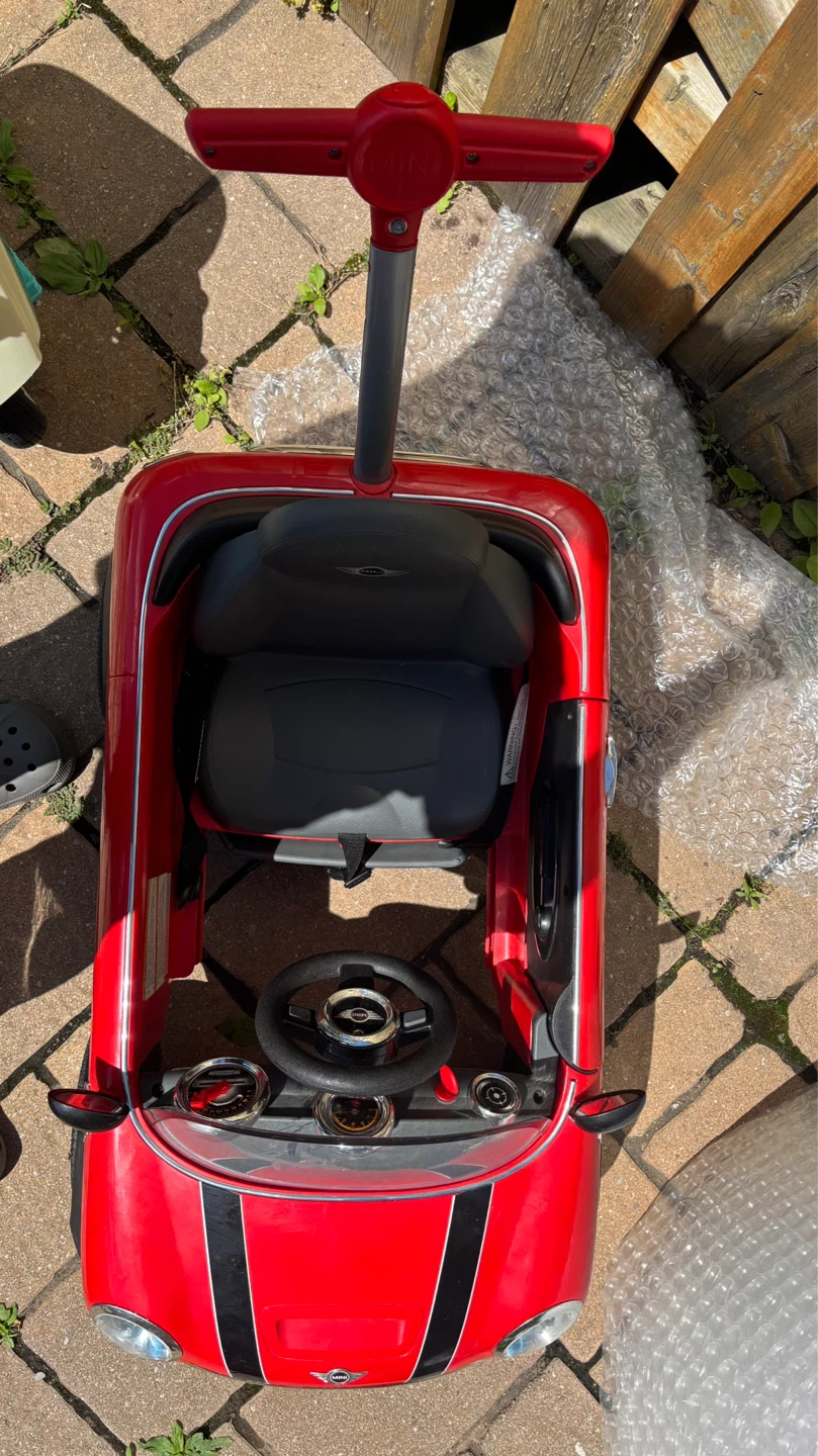 Kids Mini Cooper Ride-On Push Car ⚽️ - photo 3