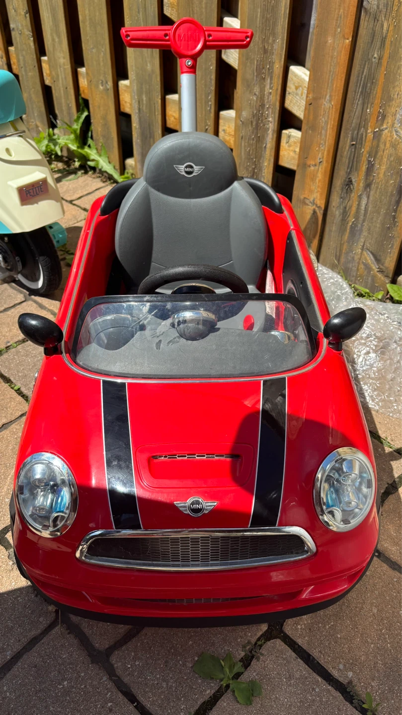 Kids Mini Cooper Ride-On Push Car ⚽️