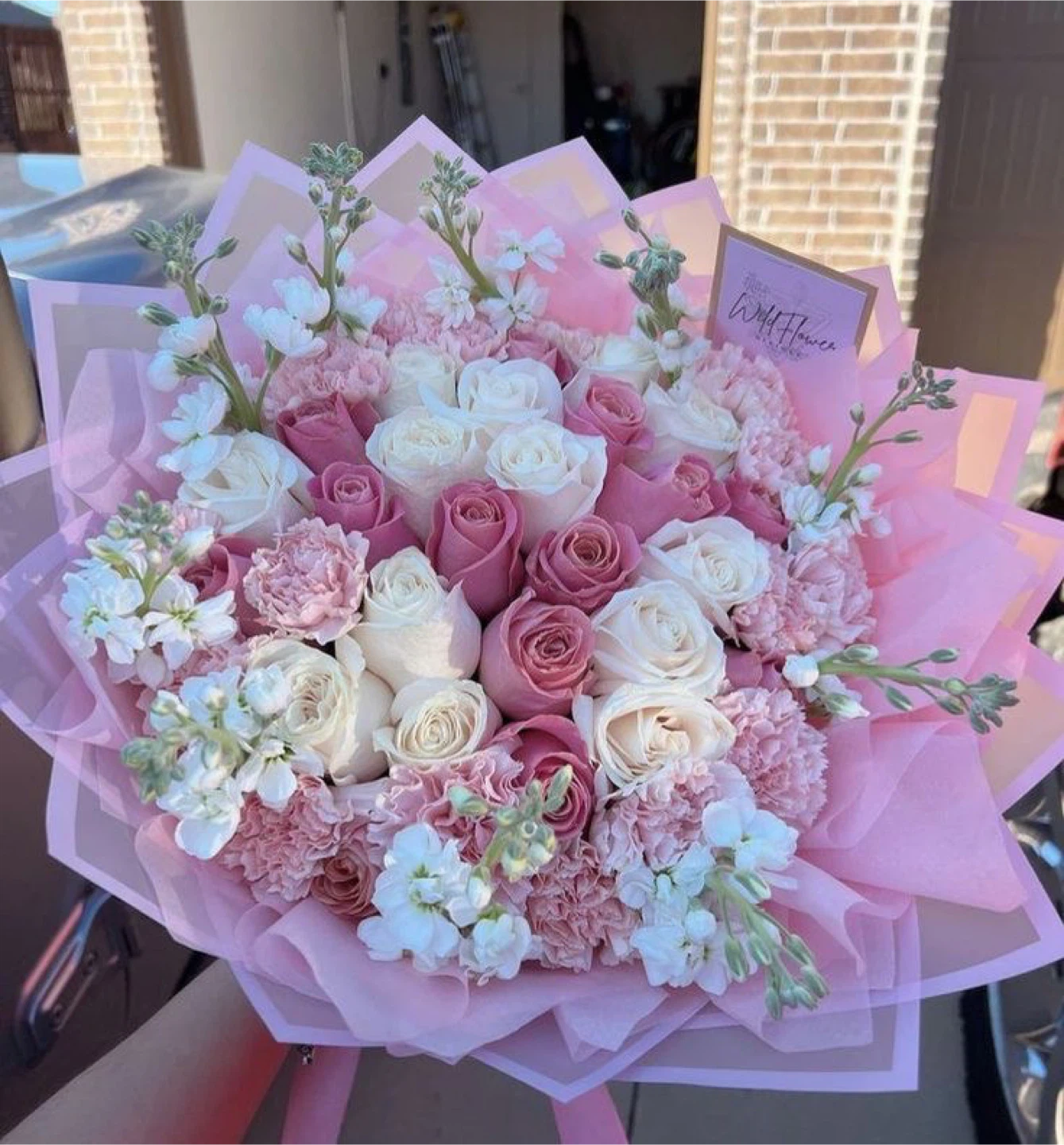 Assorted Rose and Carnation Bouquet - photo 3