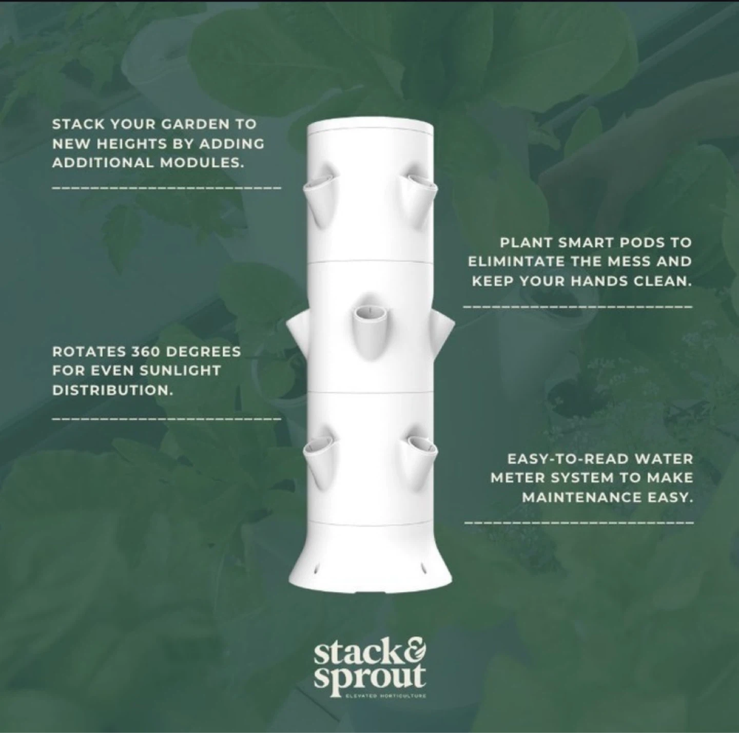 Stack & Sprout Vertical Garden Tower - photo 2