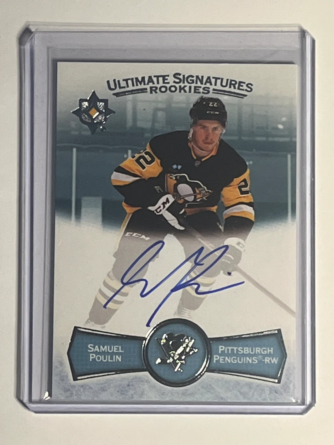 2023-24 Samuel Poulin Ultimate Signatures Rookies Autographed