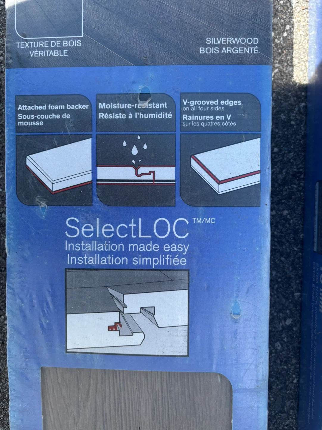 ⚽️ 3 packs - Golden Select Laminate Flooring - Silverwood - photo 2