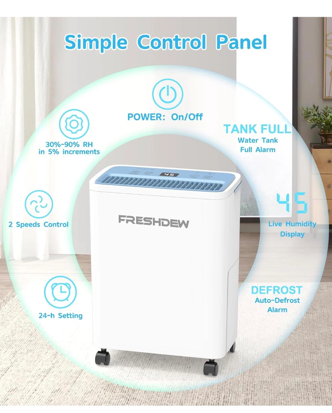 FRESHDEW Dehumidifier - photo 3