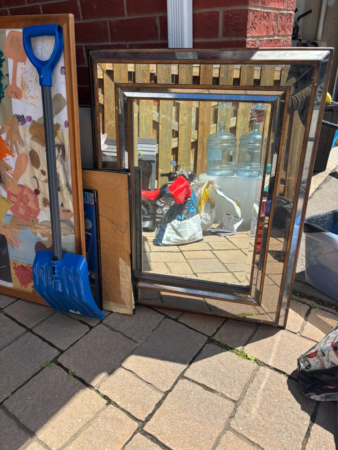 Decorative Framed Mirror ⚽️