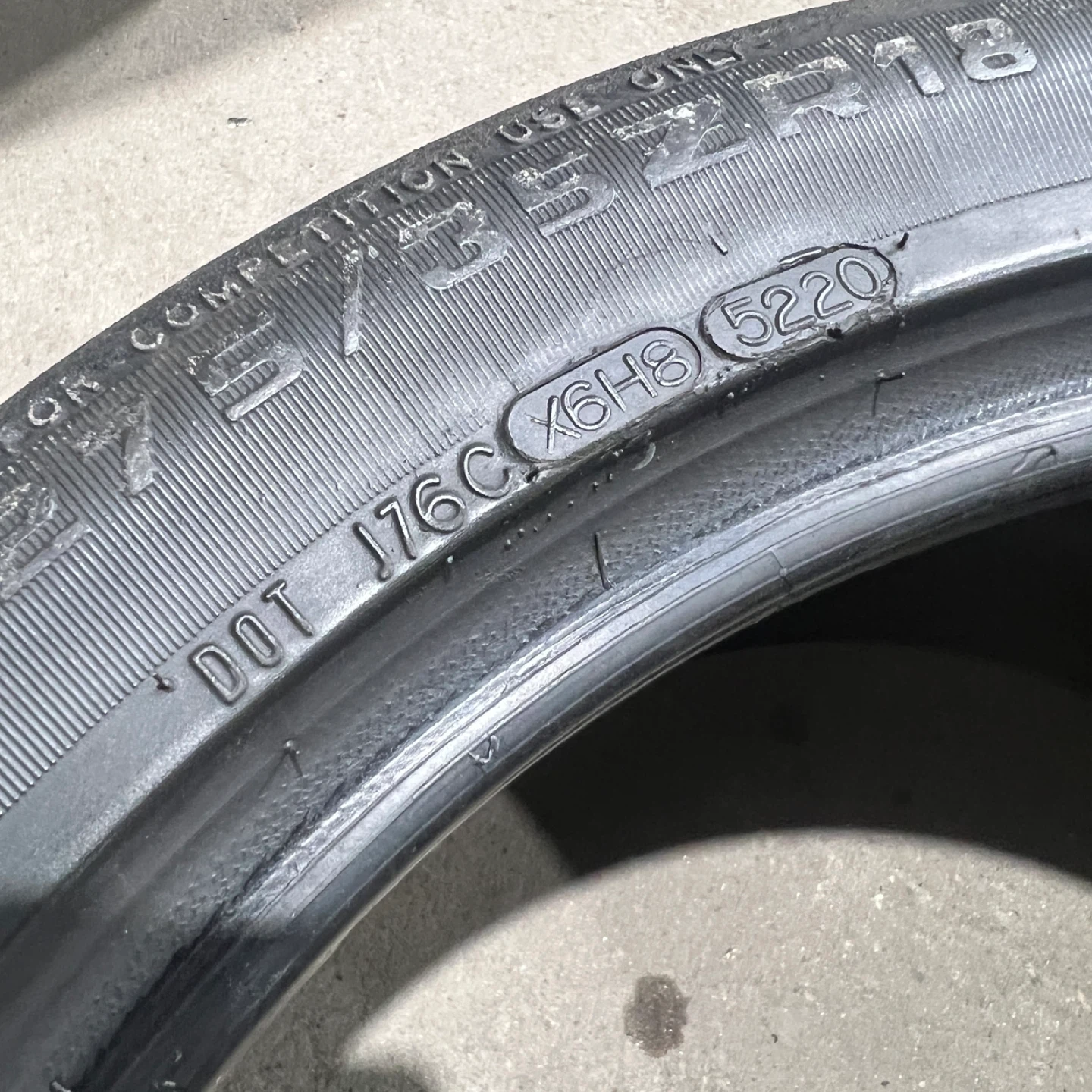 275/35R18 Hoosier R7 DOT Radial tires - photo 5