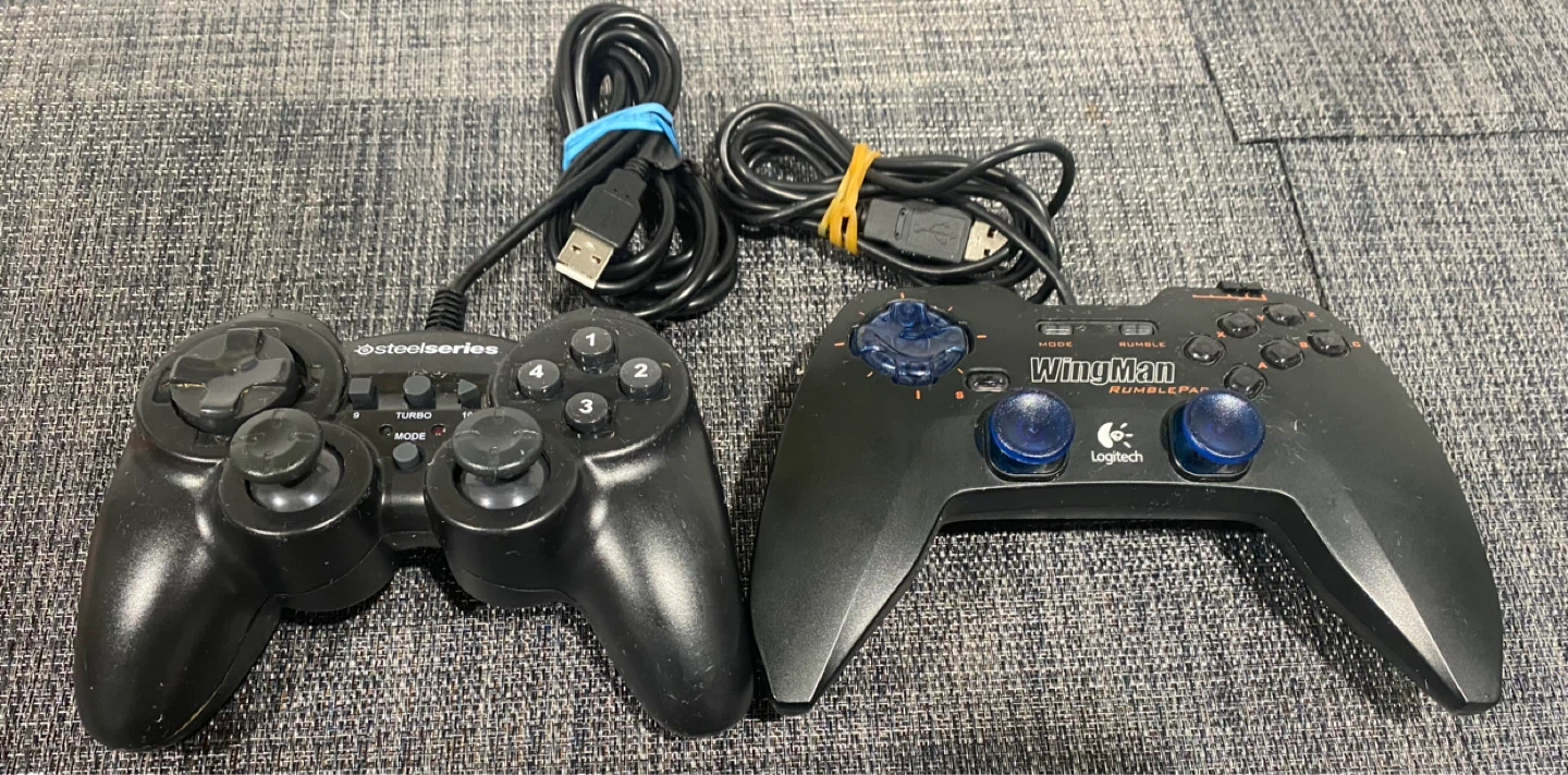 SteelSeries & Logitech Gaming Controllers - photo 3