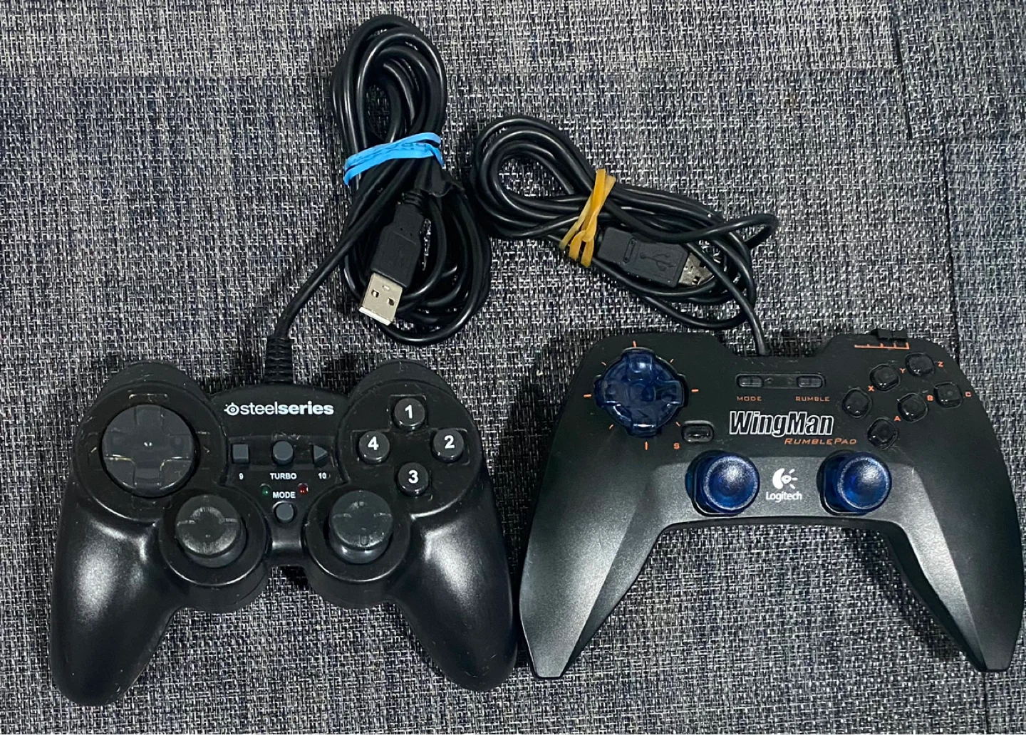 SteelSeries & Logitech Gaming Controllers