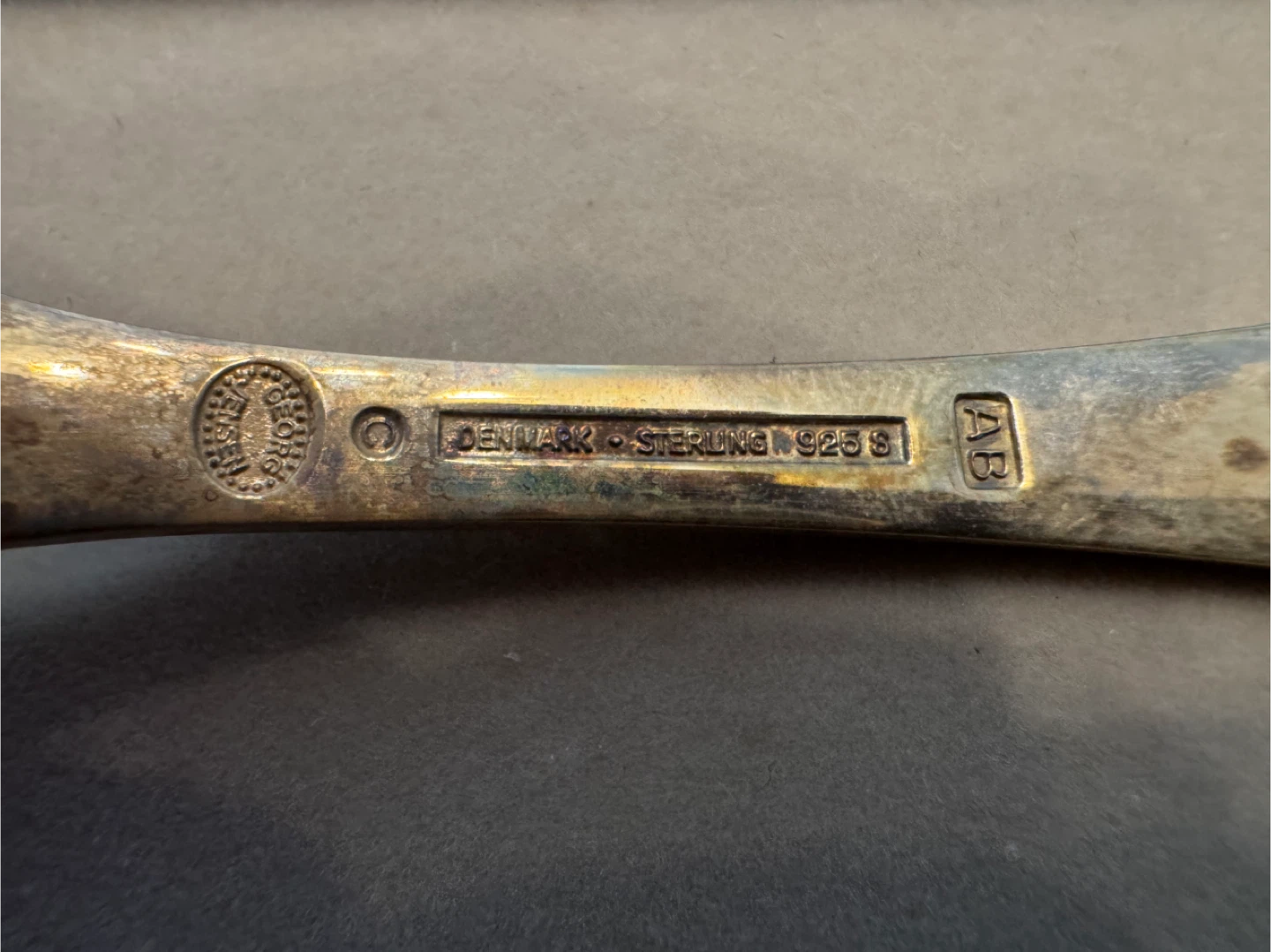 Georg Jensen Sterling 925 Denmark 1986 Commemorative Spoon - photo 4