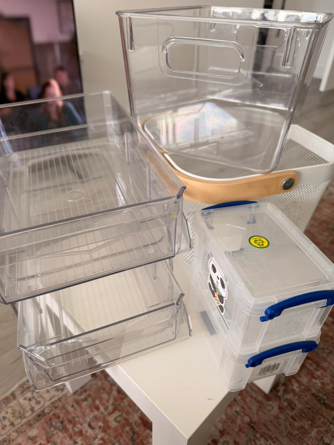 Clear Storage Containers Bundle