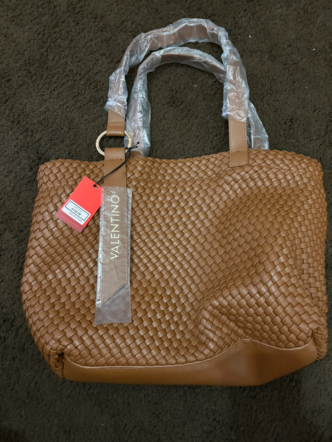 Valentino Woven Tote Bag