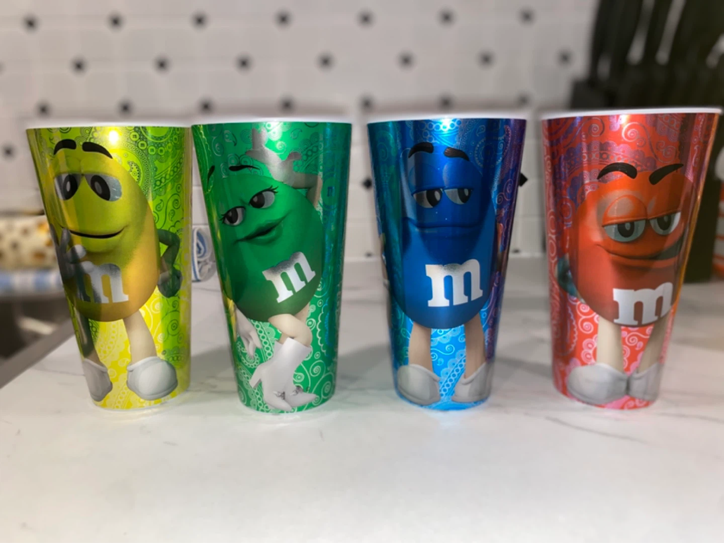 M&M's Reusable Cups (Set of 4)