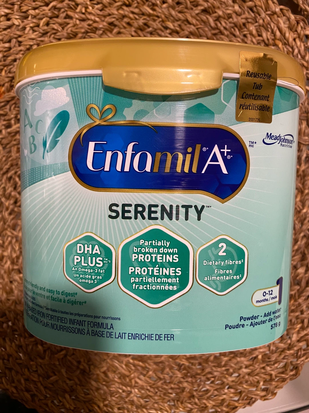 Enfamil A+ Serenity Infant Formula Powder