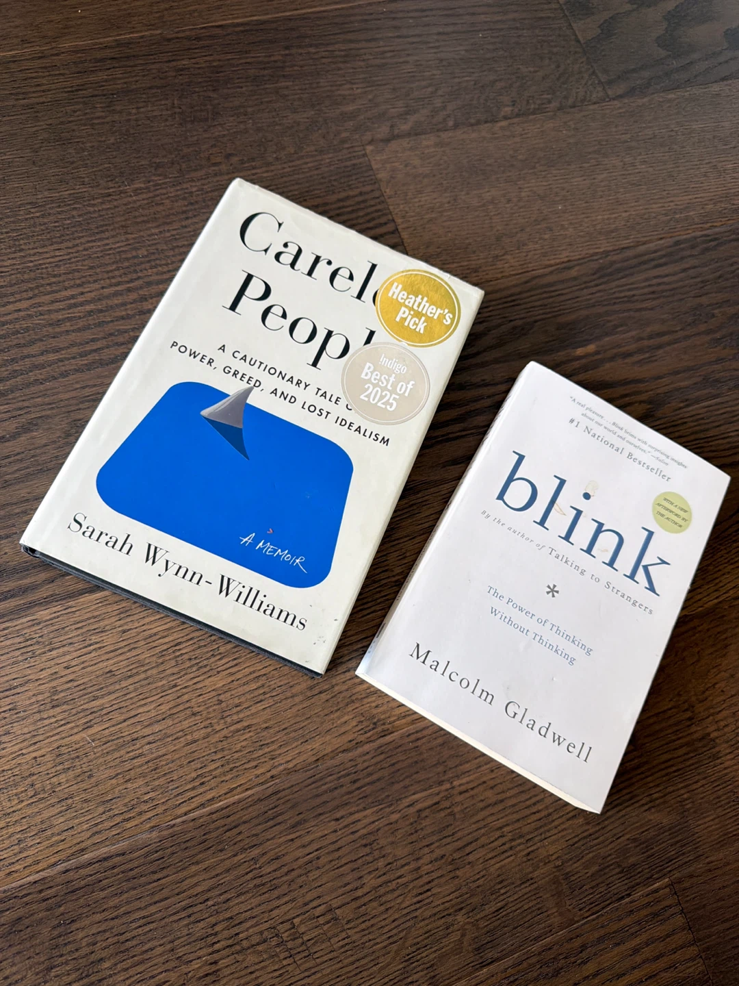 Two Books: Carel People & Blink