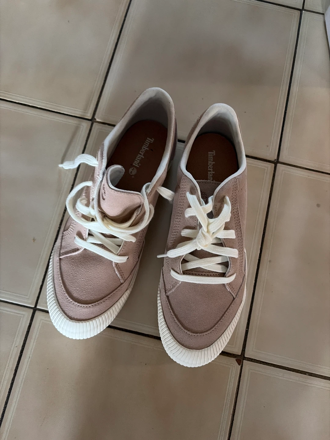 Timberland suede running shoes