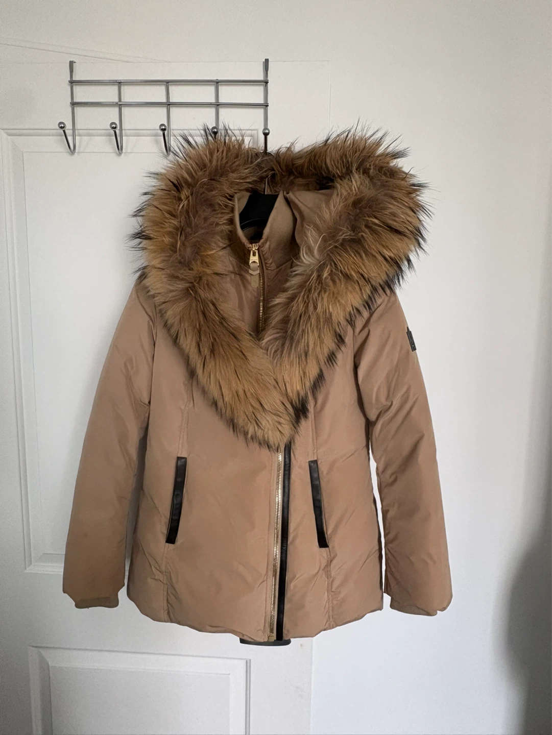 MACKAGE Winter Down Puffer Coat with Fur Hood