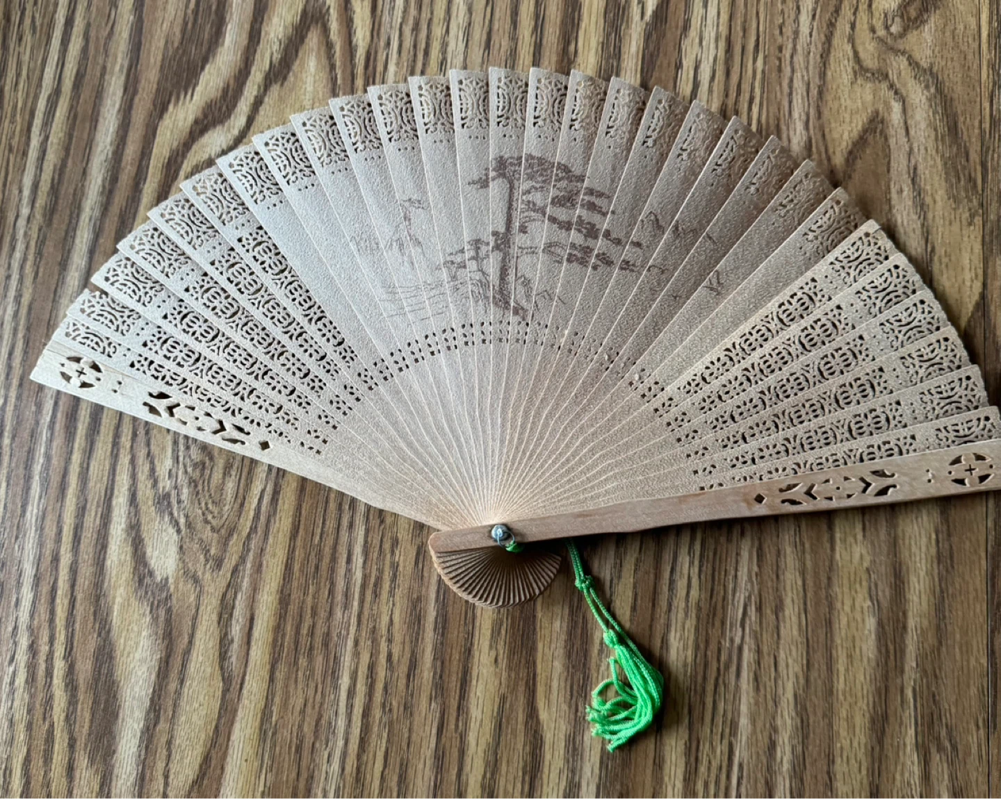 Oriental Decorations Fans and Glassware
