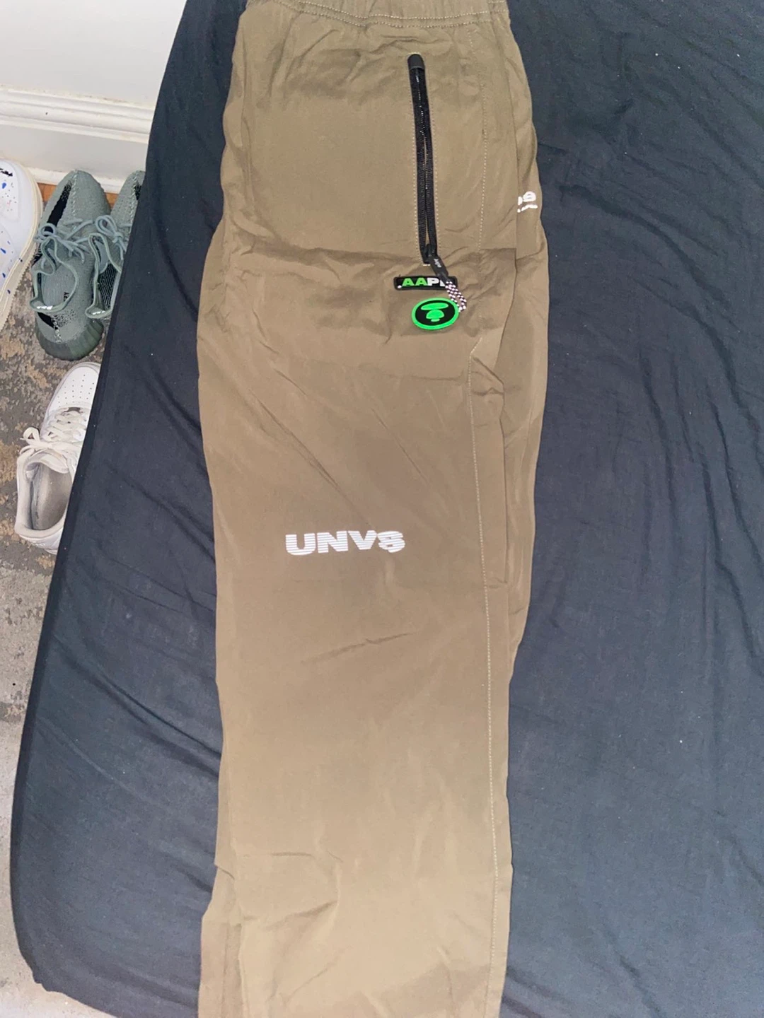 AAPE bape Cargo Pants - Olive Green - photo 4