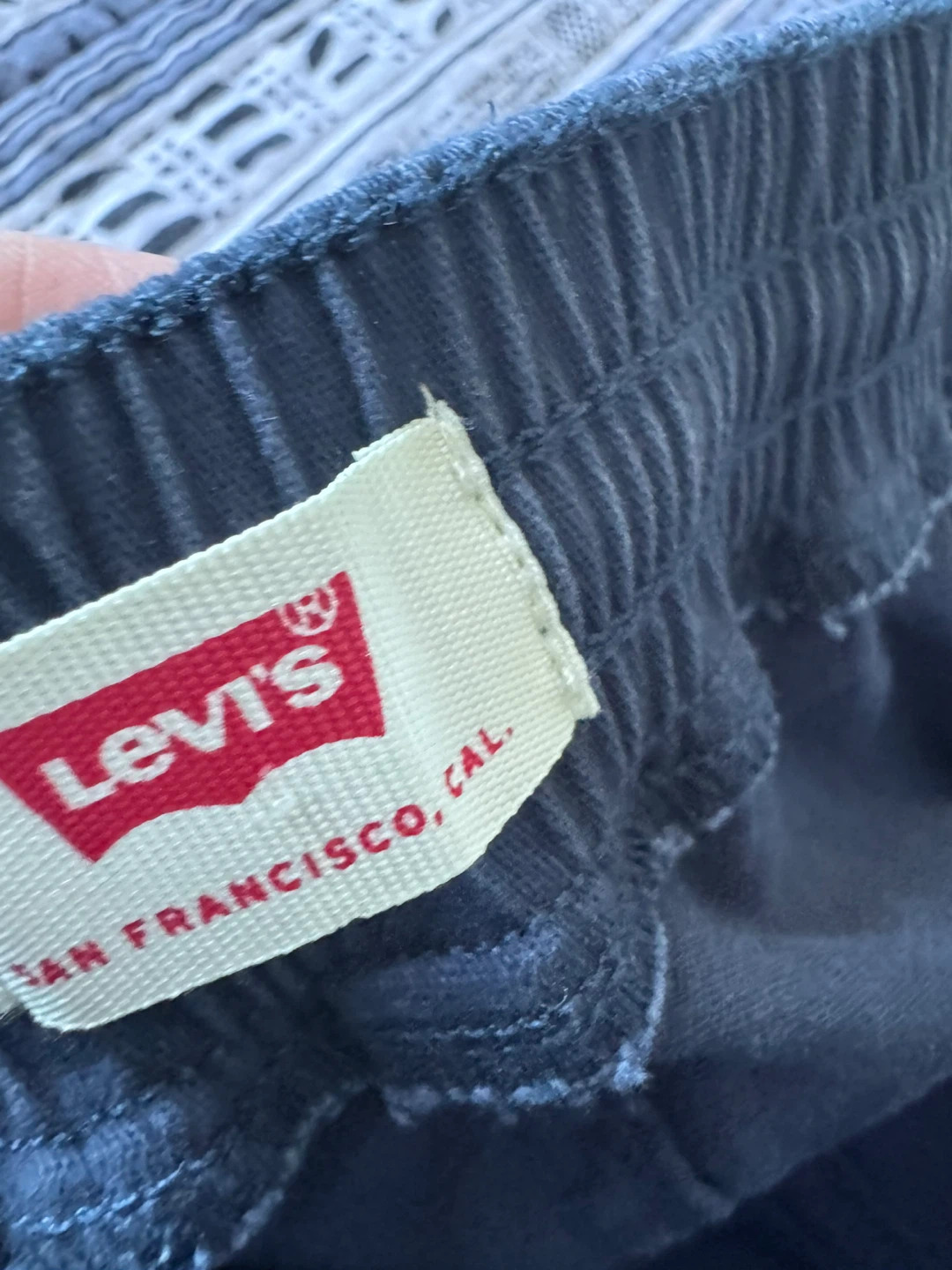 Levi's Navy Blue Cargo Shorts - photo 3