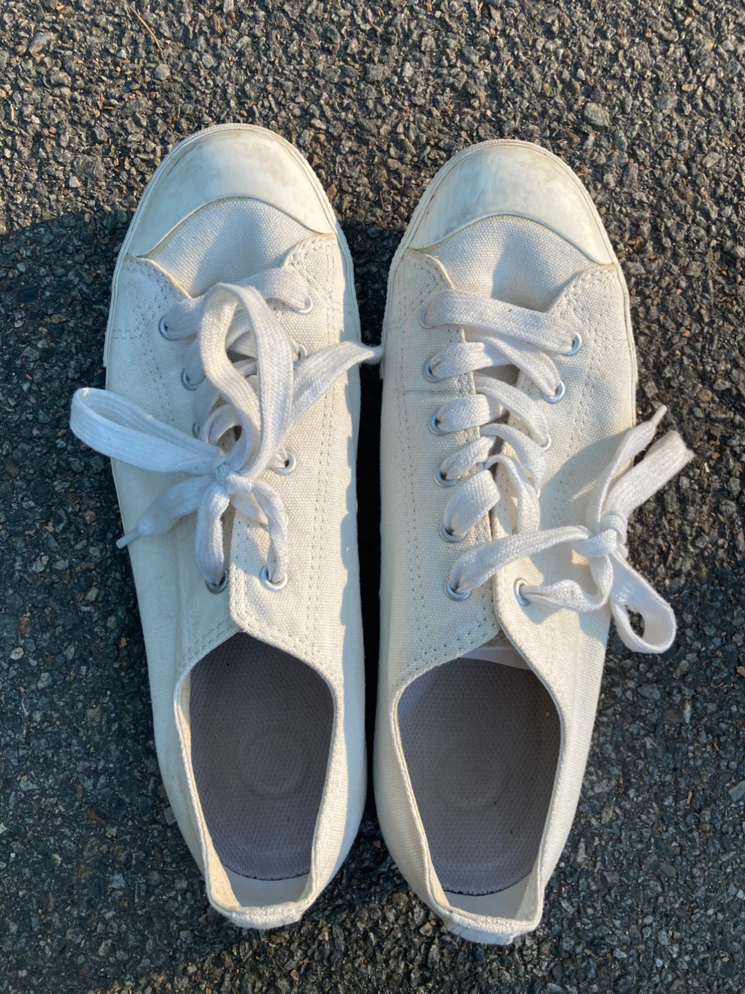 White Canvas Sneakers⚽️ - photo 2