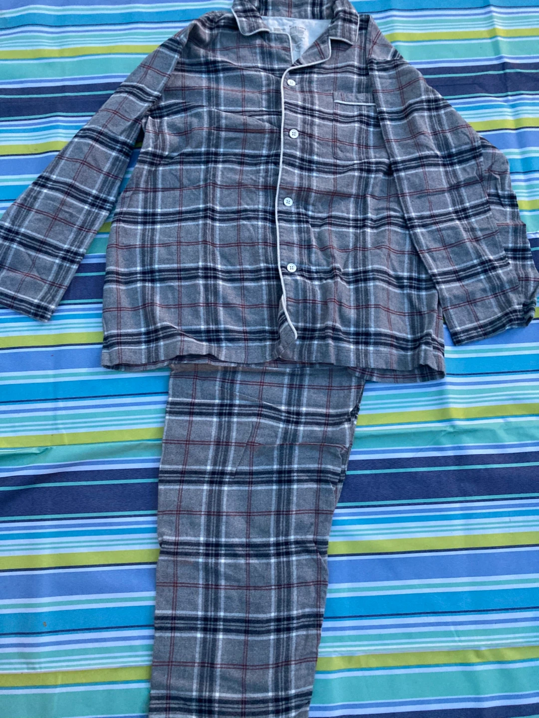 Plaid Pajama Set⚽️
