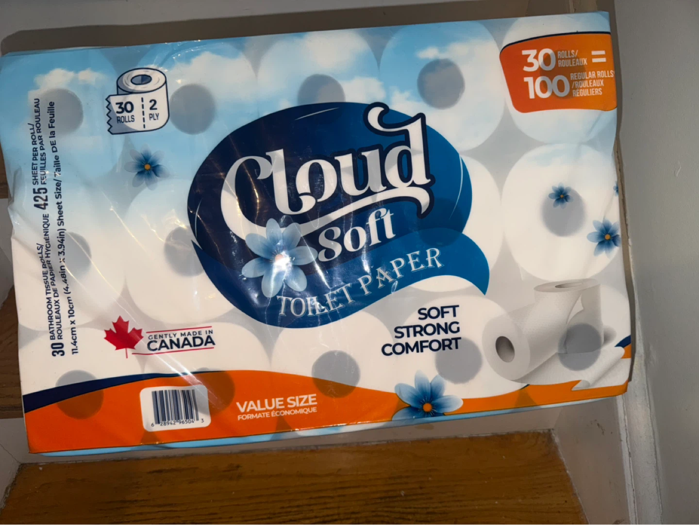 Cloud Soft Toilet Paper 30 Rolls - photo 2