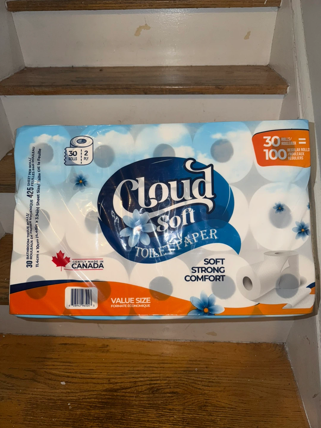 Cloud Soft Toilet Paper 30 Rolls