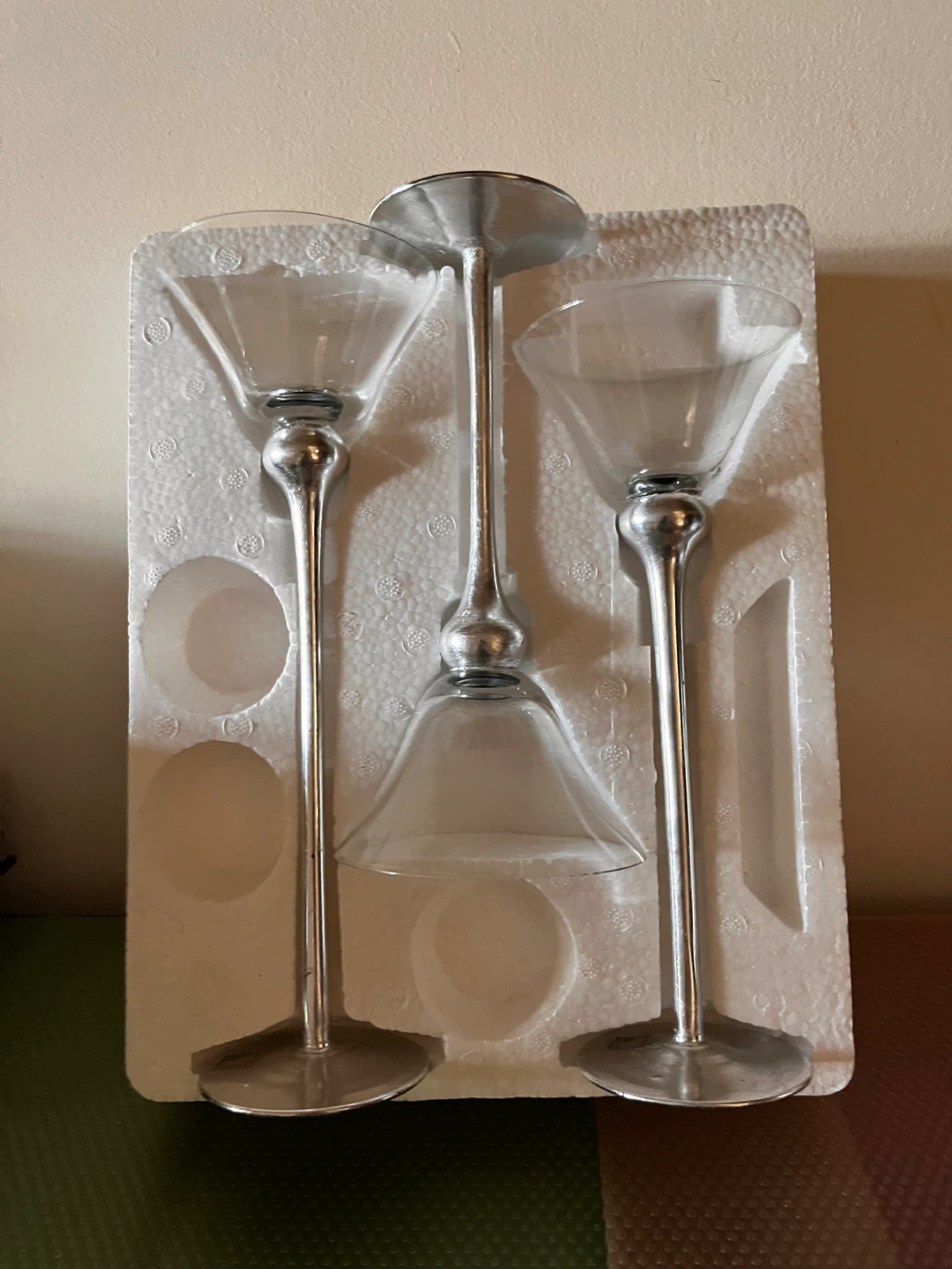 NEW 3-Piece Candle Holder Set - photo 2