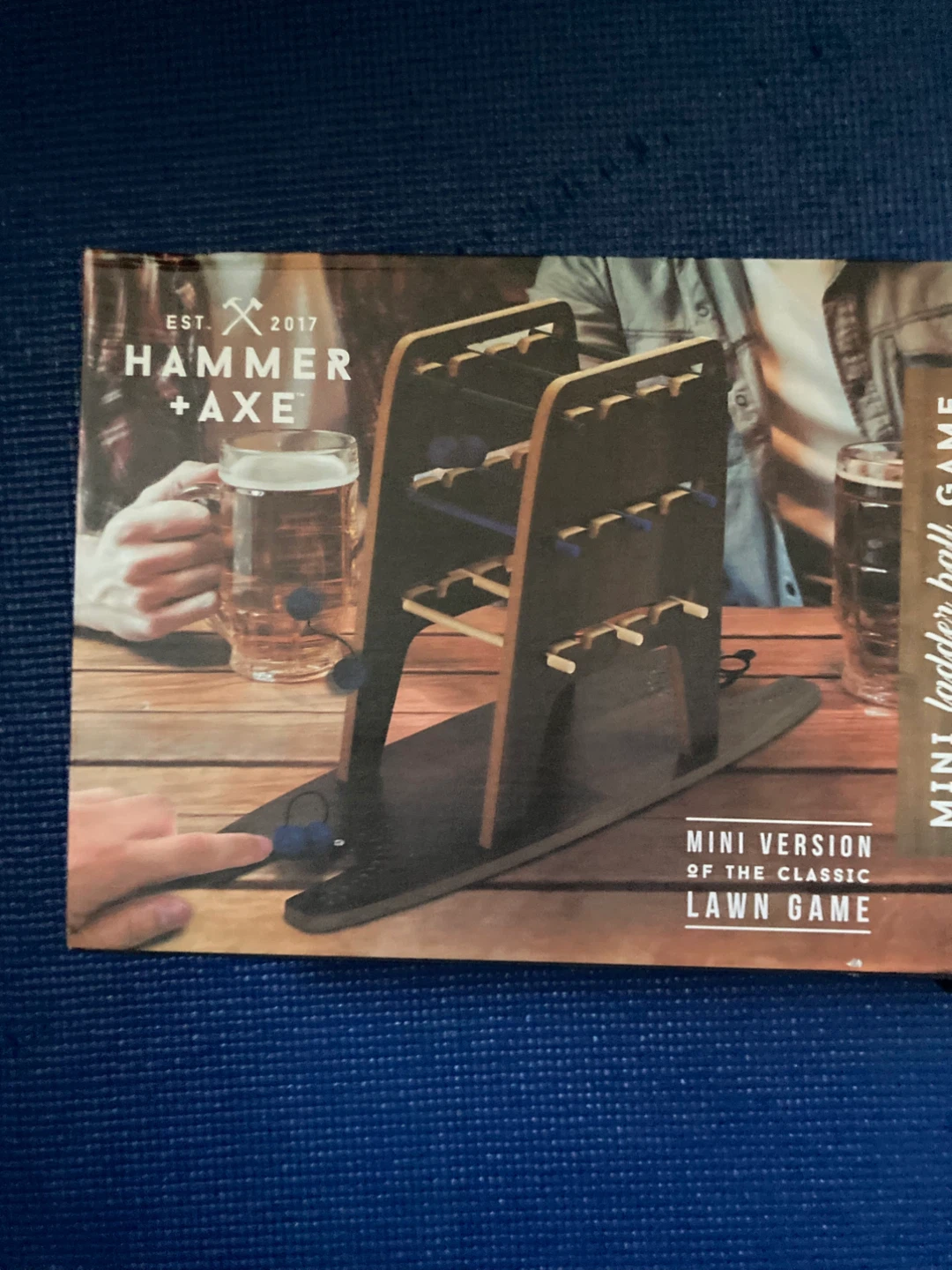 Hammer + Axe Mini Ladder Ball Game⚽️