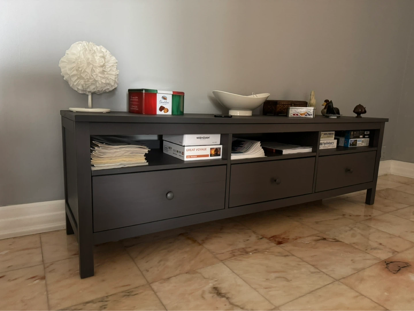 HEMNES TV bench - photo 2