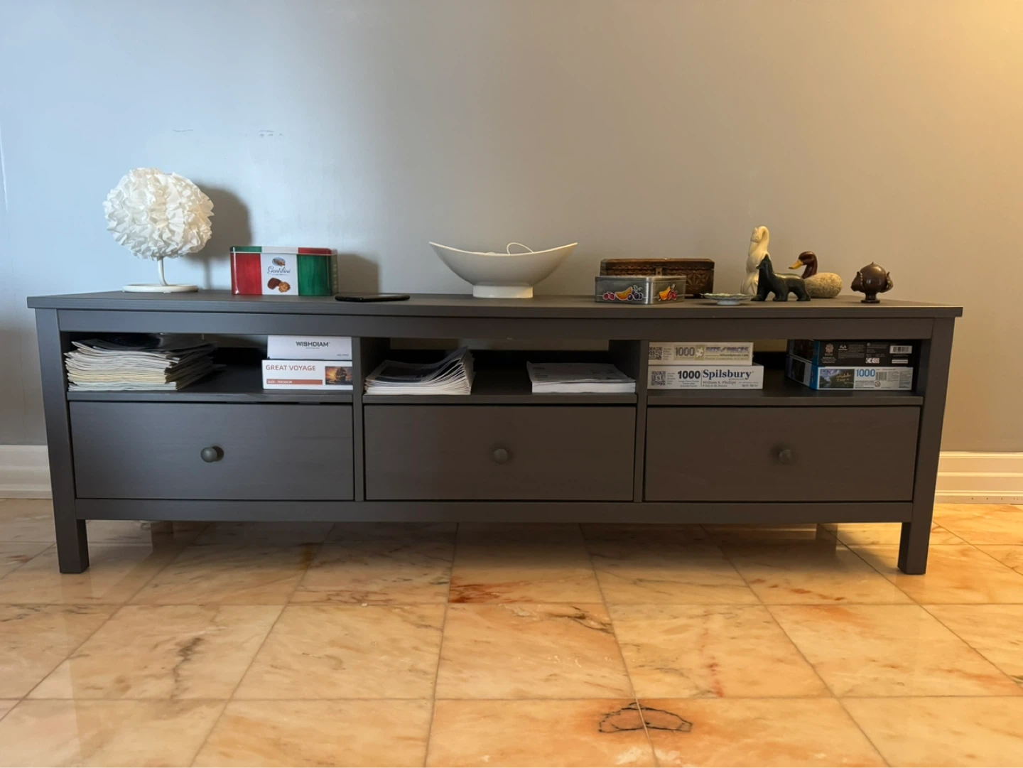 HEMNES TV bench