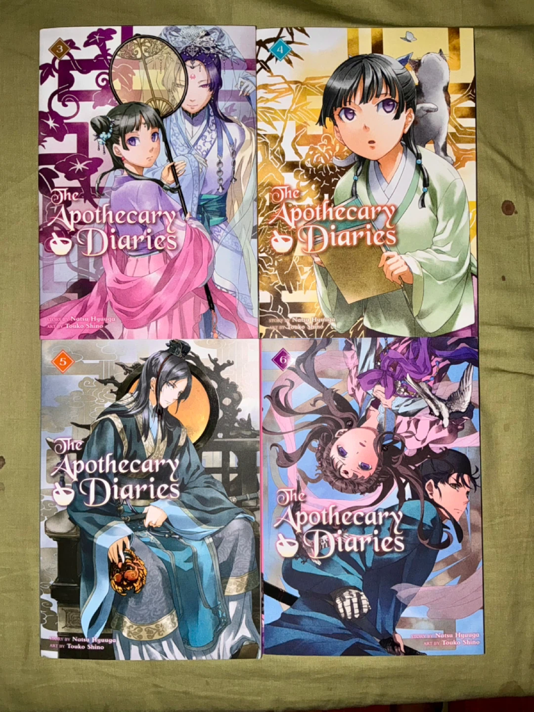 The Apothecary Diaries novel 3-6       ⚽