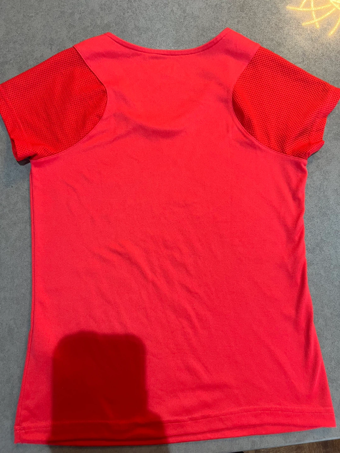 Reebok Red XS T-Shirt with Mesh Details - photo 2