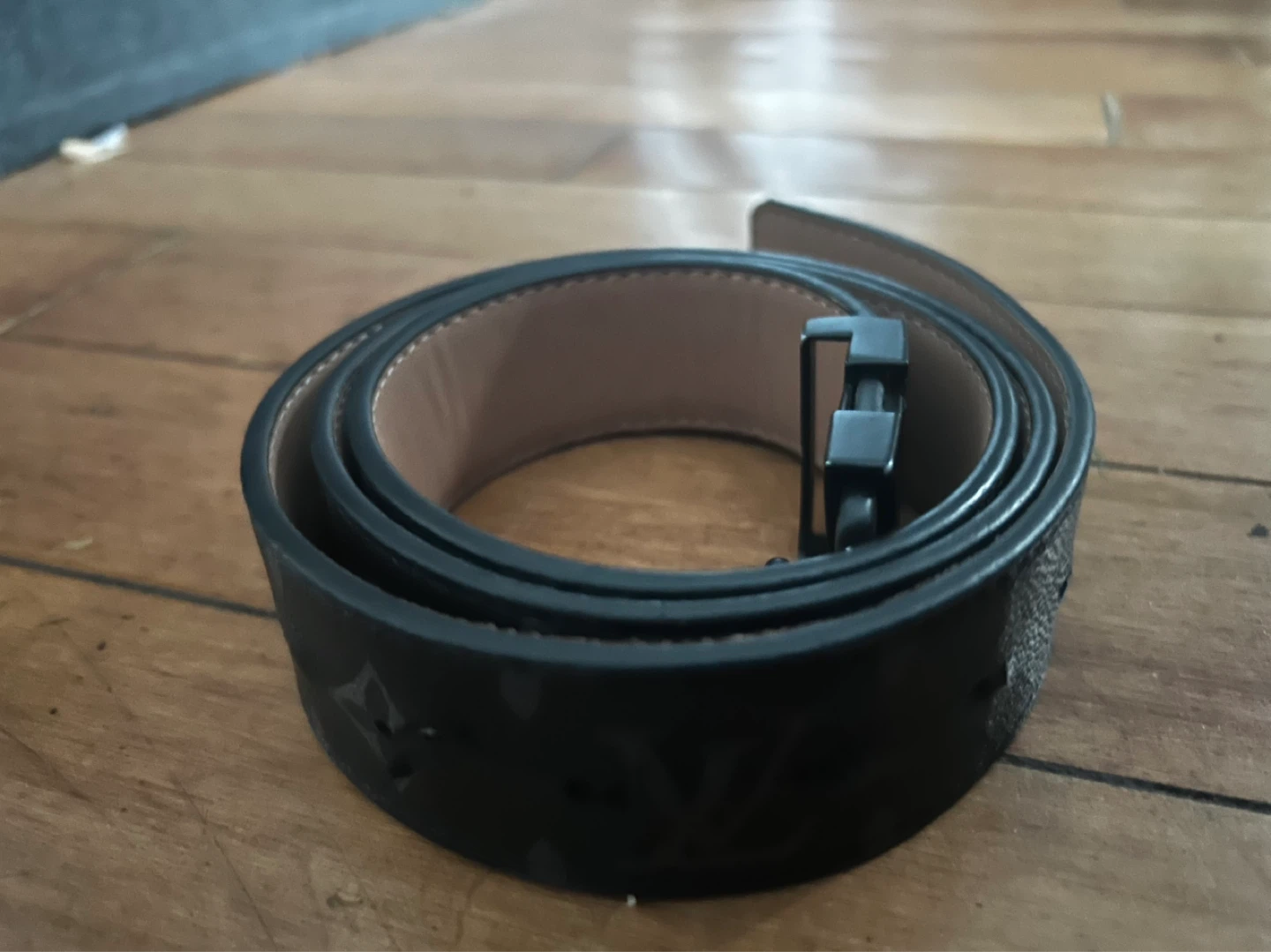 Black Louis Vuitton Belt - photo 4