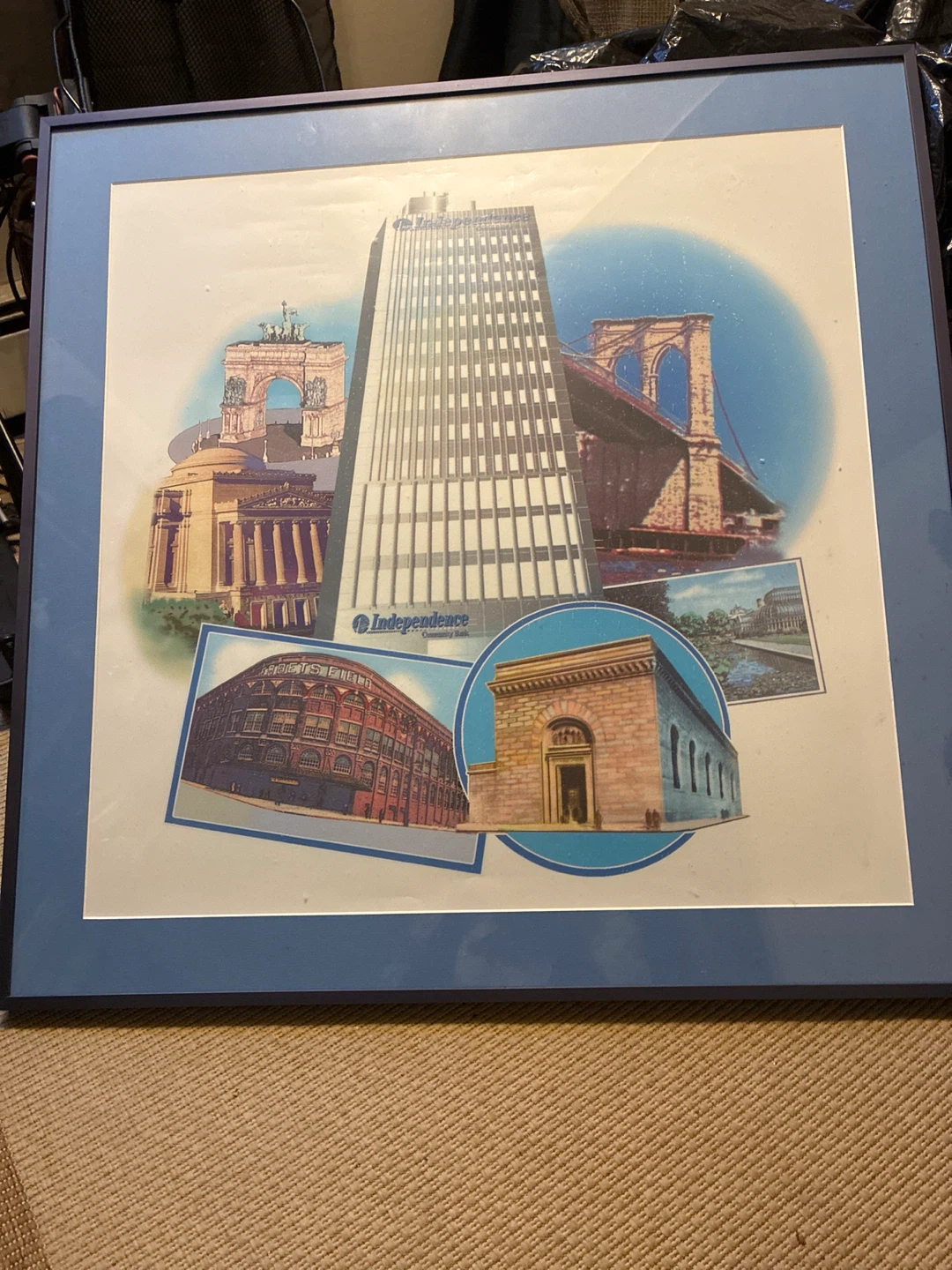 Independence National Bank Framed Print
