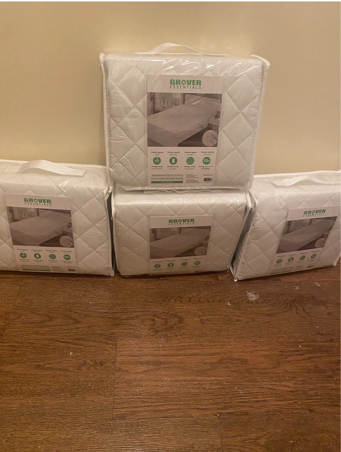 Grover Essentials Quilted Waterproof Mattress Encasement