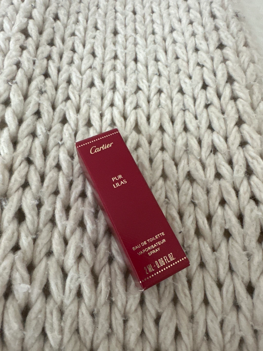 Cartier Pur Lilas Eau de Toilette Spray ⚽️