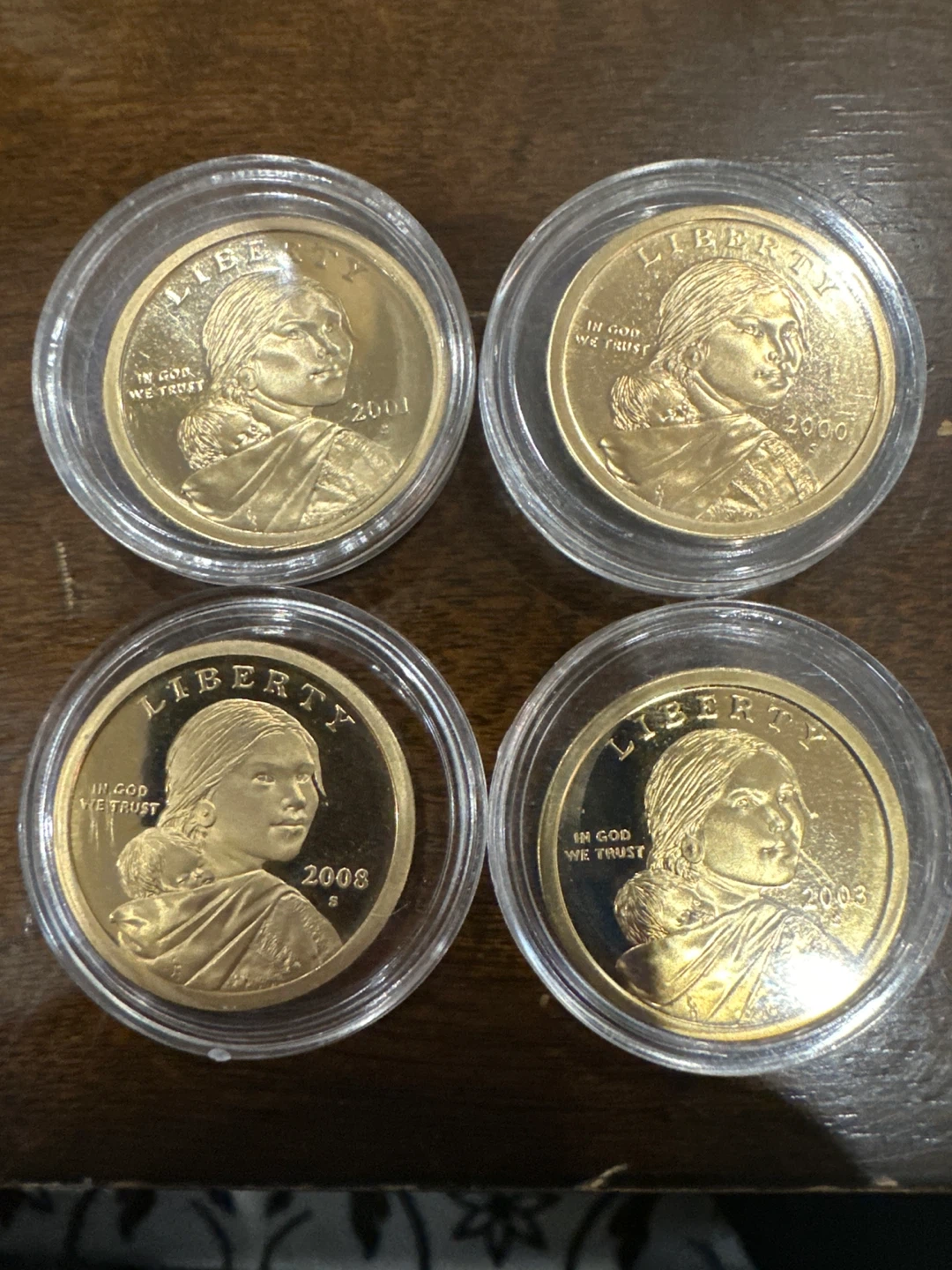 United States Proof Dollar Coins -4 - Coins in capsules - photo 2