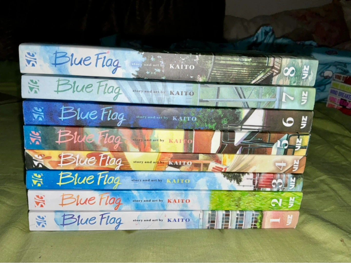 Blue Flag complete manga set (1-8)  ⚽ - photo 3