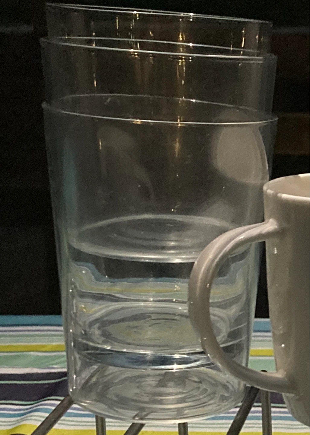 Set of 3 Clear Glass ⚽️