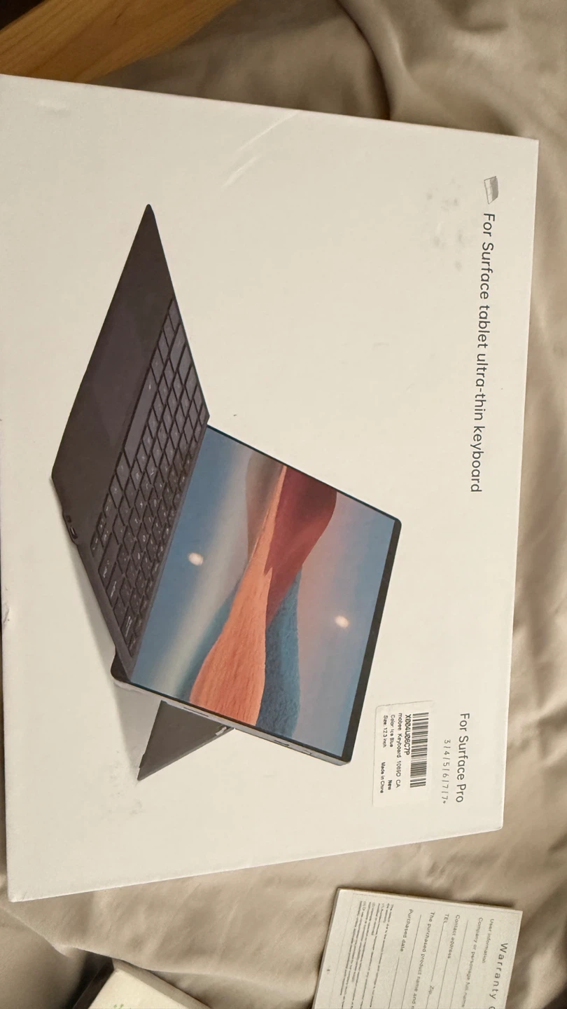 For Surface Pro 3/4/5/6/7+ mobee Keyboard 1089D CA