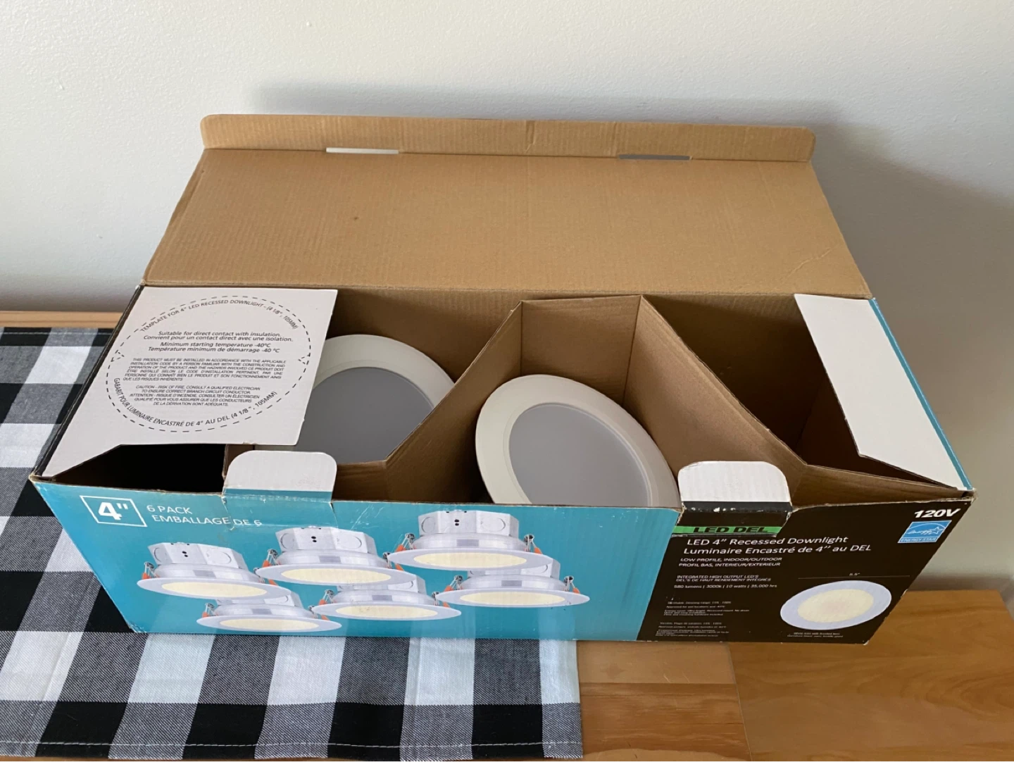 FREE LED DEL 4"Downlights 2 left ⚽️ - photo 2